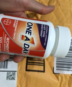 One A Day Women’s Multivitamin, Supplement with Vitamin A, Vitamin C, Vitamin D, Vitamin E and Zinc for Immune Health Support, B12, Biotin, Calcium & More, Tablet, 100 count 49 710x0a8CbGL 1