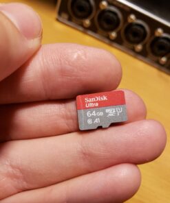 SanDisk 64GB Ultra MicroSDXC UHS-I Memory Card with Adapter - 100MB/s, C10, U1, Full HD, A1, Micro SD Card - SDSQUAR-064G-GN6MA 39 710xzYqLORL