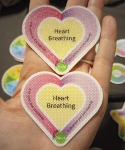 Cusprtm 48 Pcs Anxiety Sensory Stickers, 2 Textured Tactile Rough Calm Stickers Large Size Breathing Stickers Mindfulness Stickers for School Office Classroom Adults Teens Sensory Items 43 710yBKJwi7L