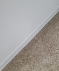 125in Cord Hider/Cover Wall - Yecaye One-Cord Channel Cable Concealer - Easy Install Cable Management System for Max 2 Small Wires, Cable Raceway Home Office, 8X L15.7in W0.59in H0.4in, White 47 710yJcrnX2L