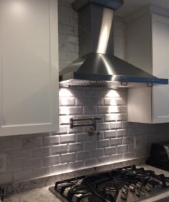 ZLINE 36" Convertible Vent Wall Mount Range Hood in Stainless Steel (KB-36) 36 in. KB 37 710z6f47SNL