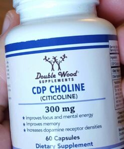 CDP Choline (Citicoline) Supplement, Pharmaceutical Grade, Manufactured in USA (60 Capsules 300mg) 26 710zF1PwEgL