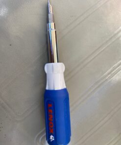LENOX Tools Screwdriver, 9-in-1 Multi-Tool (23932) , Blue 1 Pack 20 710zJLzfOCL
