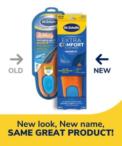 Dr. Scholl's Extra Support Insoles Superior Shock Absorption and Reinforced Arch Support for Big & Tall Men to Reduce Muscle Fatigue So You Can Stay on Your Feet Longer (for Men's 8-14) 15 711 MUSYSFL