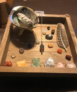 TUMBEELLUWA Healing Crystal Pendulum Chakra Quartz Dowsing Energy Stone Divination Reiki Meditation Balancing 7 Chakra Style 1 9 711 SDkgaBL