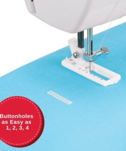 SINGER | Start 1304 Sewing Machine with 6 Built-in Stitches, Free Arm Sewing Machine - Best Sewing Machine for Beginners 35 71102eQiOuL