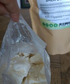 Oslove Organics Organic Unrefined Shea Butter 1 LB - African,100% Pure, Non-GMO, Fresh, Rich and Creamy | Use for Body/Hair moisturizing butters, Lip balms, soap base, salves and deodorants 1 Pound (Pack of 1) 23 7110HeVudwL