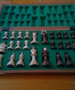Wegiel Chess Set - Consul Chess Pieces and Board - European Wooden Handmade Game - JUNIOR 57 7110bAhpu0L