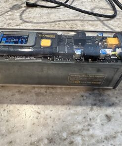 Shargeek Portable Charger, Storm 2 100W 25600mAh Laptop Power Bank, World's First See Through Battery Pack with IPS Screen, DC & 2 USB C & USB Ports for MacBook Pro/Dell XPS, iPad/iPhone 13 and More 36 7110t7xCrwL