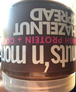 Nuts ‘N More Cocoa Hazelnut Butter Spread, All Natural Keto Snack, Low Carb, Low Sugar, Gluten Free, Non-GMO, High Protein Flavored Nut Butter (15 oz Jar) 20 71112GgfXmL
