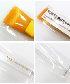 Alternative view of Hansderma Skinsoft Facial Mask Brush (Golden) Golden Brush