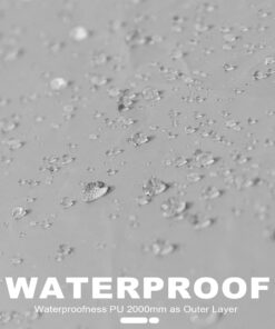 GoHimal 8 Person Tent for Camping, Waterproof Windproof Family Tent with Rainfly, Divided Curtain Design for Privacy Space, Portable with Carry Bag Blue 15 7111ToXoZqL