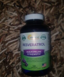 aSquared Nutrition 100% Natural Resveratrol - 1000mg Per Serving Max Strength (180 Capsules) Antioxidant Supplement, Trans-Resveratrol Pills for Heart Health & Pure, Trans Resveratrol & Polyphenols 28 71137O6HAL