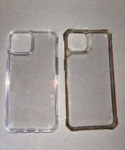 ESR for iPhone 14 Case/iPhone 13 Case, Military-Grade Protection, Shockproof Air-Guard Corners, Yellowing-Resistant Acrylic Back, Phone Case for iPhone 14/iPhone 13, Air Armor Case, Clear iPhone 14/13 36 7113mRuUcwL