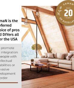 SamaN Interior One Step Wood Seal, Stain and Varnish – Oil Based Odorless Dye - Protection for Furniture and Fine Wood (Brazilian Cherry SAM-306, 32 oz) 1 Quart Brazilian Cherry 14 71146yd4piL