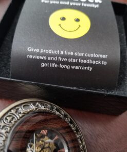 New Brand Mall Steampunk Vintage Roman Letters Design Case Mechanical Pocket Watch with Chains for Xmas Gifts (brzone-2) 8 71149JpfGL