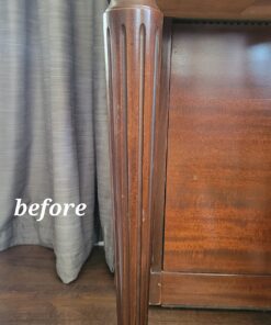 PARKER & BAILEY FURNITURE CREAM - Multisurface Wood Cleaner And Polish Furniture Quick Shine Restorer Protector Kitchen Cabinets Surface Cleaner House Cleaning Supplies Home Improvement, 16oz 16 Fl Oz (Pack of 1) 45 7114EY4UgL