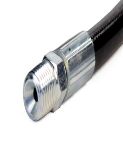 Sewer Jetter Kit 1/4" NPT x 50' Hose & 4.5 Orifice Button Nose Nozzle 4000 PSI 1/4 in. 22 7114Iv9EGtL