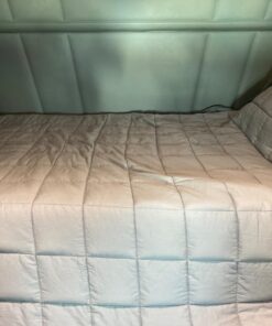 Waowoo Weighted Blanket Adult,25lbs 60"x80" for Restful Sleep. (Inner Layer Dark Gery) 60"x80" 25.0 Pounds 19 7115ezxm vL