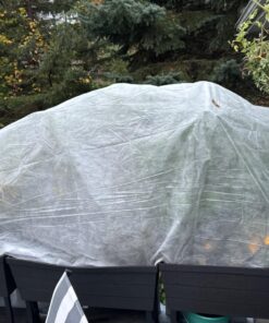 Plant Covers Freeze Protection 0.9oz 8Ft x 24Ft Rectangle Plant Cover for Cold Protection,Season Extension 32 7117WoJMJnL