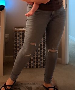 Signature by Levi Strauss & Co. Gold Label Women's Totally Shaping Skinny Jeans (Standard and Plus) 14 Frosty Lakes 15 7118uhdN eL