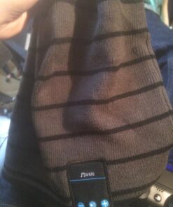 Rotibox Bluetooth Beanie Hat Wireless Headphone for Outdoor Sports Xmas Gifts One Size A1-bb006-gray 22 711995 YVNL