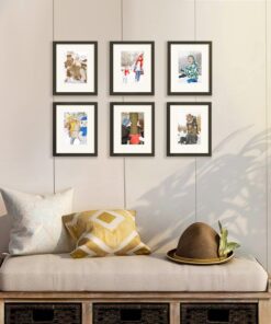 upsimples 8x10 Picture Frame, Display Pictures 5x7 with Mat or 8x10 Without Mat, Wall Hanging Photo Frame, Black, 1 Pack 23 7119AoZJHkL