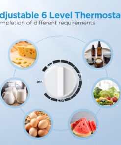 Midea WHS-87LSS1 Refrigerator, 2.4 Cubic Feet, Stainless Steel 13 7119BXeD3hL