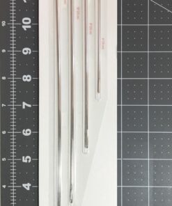Dritz Home 9021 Long Straight Upholstery Hand Needles, Size 6, 8, 10 & 12-Inch (4-Piece), Silver 19 7119GU7kGiL
