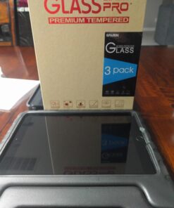 SPARIN 3 Pack Glass Screen Protector Compatible with iPad 6th 5th Generation 9.7 inch/iPad Air 2, Tempered Glass, Alignment Frame 36 7119IIOC5sL