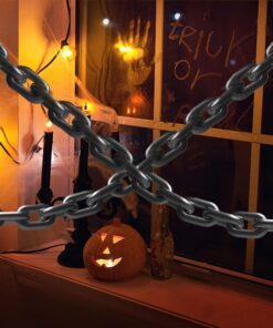 Zcaukya Halloween chains, Plastic Chains Props, 6 Feet Decoration Chain, Great for Costume Party 1 23 7119LNQ30vL