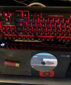 Rii Gaming Keyboard and Mouse Set, 3-LED Backlit Mechanical Feel Business Office Keyboard Colorful Breathing Backlit Gaming Mouse for Working or Primer Gaming,Office Device (RK108) 32 7119XMm5TtL