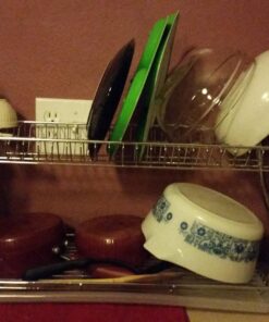 Better Chef DR-22, 22-Inch, Chrome Plated, S-Shaped, Rust-Resistant, 2-Tier Dishrack S-Shape 23 711AasmFXvL