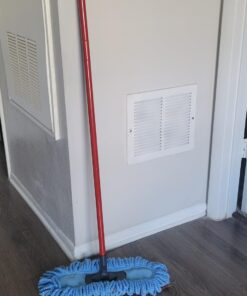 O-Cedar Dual-Action Microfiber Sweeper Dust Mop,Red 21 711B R4VfJL