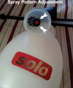 Solo 418 One-Hand Pressure Sprayer with Ergonomic Grip for Gardening, Fertilizing, Cleaning & General Use Spraying, 1 Liter 1 Litre 32 711B2pFHVLL