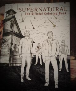 Supernatural: The Official Coloring Book Paperback, Coloring Book 81 711B2zLH05L
