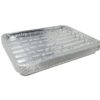 Pack of 15 Disposable Aluminum Broiler Pans – Good for BBQ, Grill Trays – Multi-Pack of Durable Aluminum Sheet Pans – Ribbed Bottom Surface - 13.40" x 9" x 0.85" 14 711B4Zde5bL
