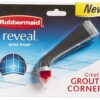 Rubbermaid Reveal Power Scrubber Attachable Grout Head, for Cordless Electric Battery Powered Scrub Brush, Ideal for Bathroom/Tile/Counter/Shower/Tub/Tight Corners & Spaces 10 711BTgPMqUL