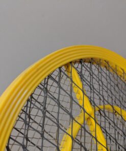 ZAP IT! Bug Zapper - Rechargeable Mosquito, Fly Killer and Bug Zapper Racket - 4,000 Volt - USB Charging, Super-Bright LED Light to Zap in the Dark - Unique 3-Layer Safety Mesh That's Safe to Touch Large Yellow 31 711BVvzR4JL