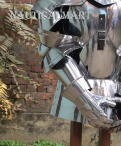 NauticalMart Medieval Reenactment Wearable Half Suit of Armor 10 711CeafNskL
