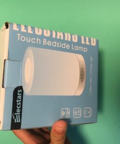 Elecstars Touch Bedside Lamp - with Bluetooth Speaker, Dimmable Color Night Light, Outdoor Table Lamp with Smart Touch Control, Best Gift for Men Women Teens Kids Children Sleeping Aid 80 711Ci0PgdkL