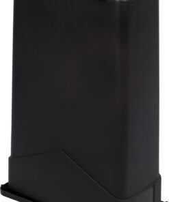 Carlisle FoodService Products 34202303 TrimLine Rectangle Waste Container Trash Can Only, 23 Gallon, Black 1 Pack 11 711D68Xu2VL
