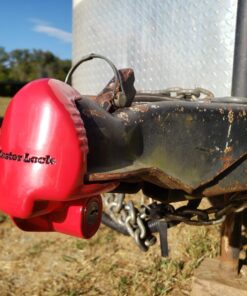 Master Lock - Universal Size Fits 1-7/8", 2", and 2-5/16" Couplers - Trailer Locks #389DAT 1 Pack 32 711DZxjDd3L