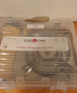Gas ONE GS-4000P - Camp Stove - Premium Propane or Butane Stove with Convenient Carrying Case - Patent Pending - Great for Camp Stove and Portable Butane Stove for All Cooking Application 38 711E7B8kJzL