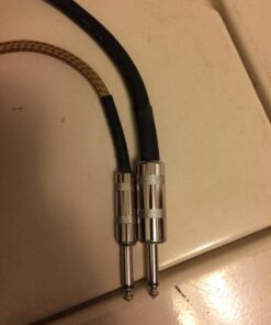 GLS Audio Speaker Cable 1/4" to 1/4" - 12 AWG Professional Bass/Guitar Speaker Cable for Amp - Black, 12 Ft. 12 feet 11 711E81Z8aZL