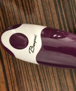 BangRui Smooth Soft Edge Electric Can Opener with One-Button Start and One-Button Manual Stop (Purple) Purple 26 711Ecu0VzL