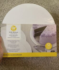 Wilton, Set of 12 Round Cake Boards for 10-Inch Cakes (2104-102) 10 in 39 711EnZXZb3L