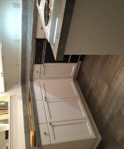 Tivoli II Self Adhesive Vinyl Floor Planks, 10 Pack - 6" x 36", Silver Spruce - Peel & Stick, DIY Flooring - Natural Wood Grain Feel for Kitchen, Dining Room & Bedrooms by Achim Home Decor Wood look 10 Planks 42 711EuV89xsL