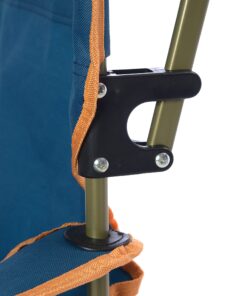 Quik Shade MAX Shade Relaxing Chair With Cup Holders, Foldable, Aluminum, Blue 44 711FTCg83mL