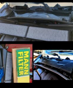 Mann-Filter CUK 8430 Cabin Filter With Activated Charcoal for select BMW models Activated Carbon 23 711Fpd6ZutL